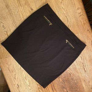 Calvin‎ Klein 24W Black Skirt